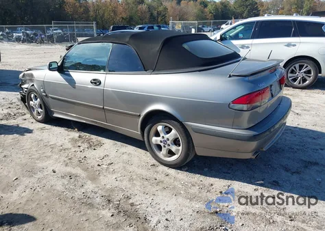 2001 Saab 9-3 Se from USA, damaged, VIN YS3DF78K017007207